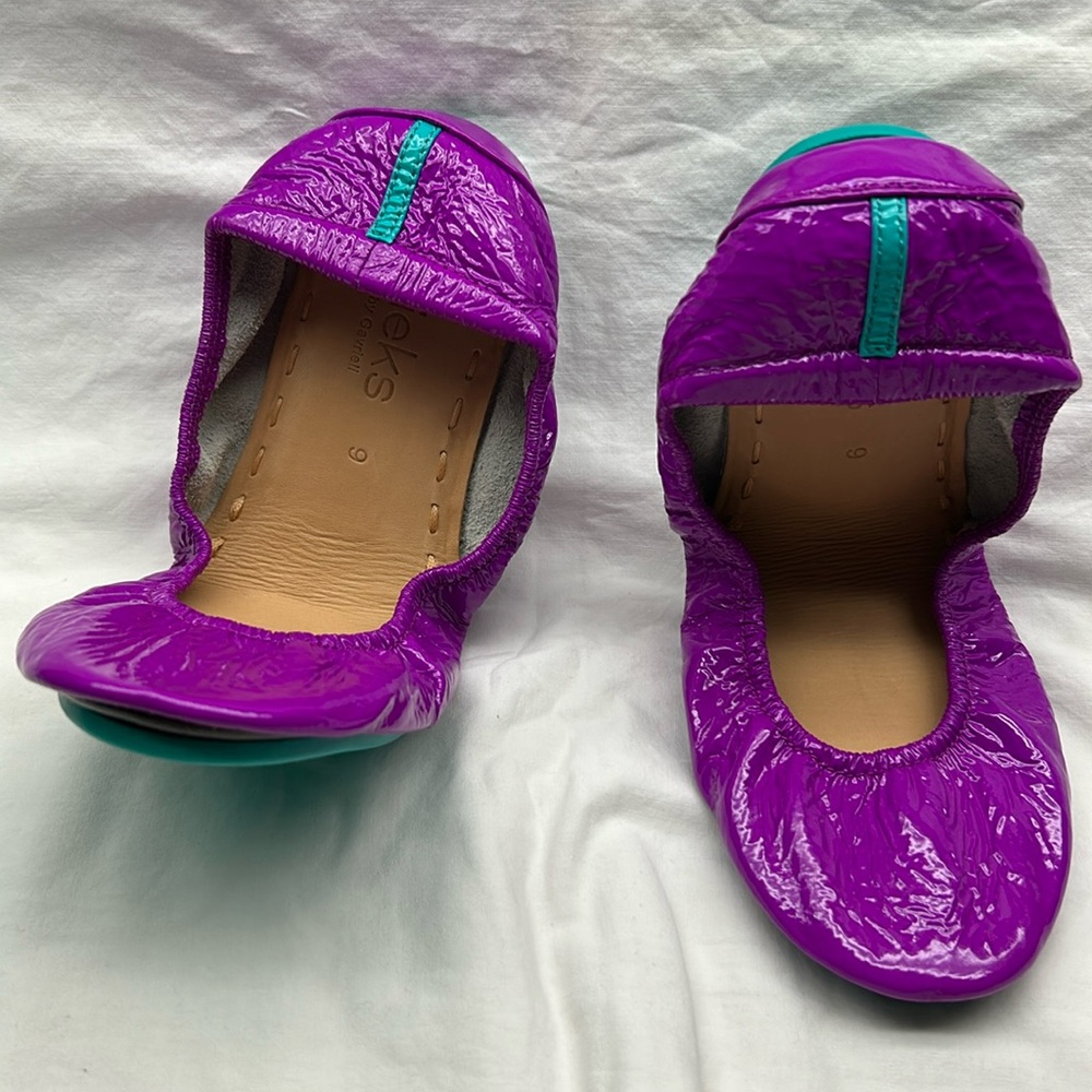 Tieks by Gavrieli Ultraviolet Neon- size 9 - new in box